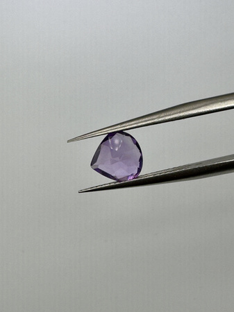 Ametyst naturalny fasetowany gruszka 7x7 mm