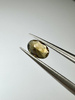 Turmalin fasetowany oliwkowy owal 6x4 mm