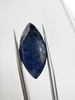 Szafir niebieski naturalny fasetowany markiza 22,6x11 mm