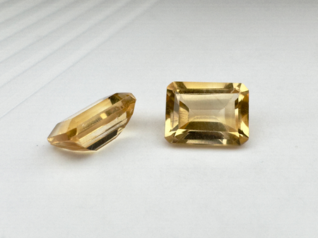 Cytryn oktagon fasetowany 8x6 mm