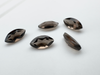 Kwarc dymny markiza fasetowany 6x3 mm
