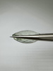 Zielony ametyst prasiolit fasetowany owal 19 x 13 mm