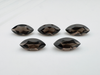 Kwarc dymny markiza fasetowany 7x3.5 mm