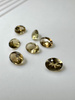 Turmalin fasetowany miedziany owal 4x3 mm