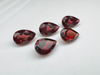 Granat rodolit gruszka fasetowany 6x4 mm