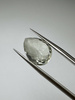 Zielony ametyst prasiolit naturalny fasetowany gruszka 14 x 10 mm