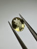 Turmalin fasetowany zielony owal 5 x 4 mm