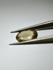 Turmalin fasetowany oliwkowy owal 6x4 mm