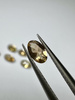 Turmalin fasetowany miedziany owal 5 x 3 mm