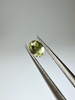 Turmalin fasetowany zielony owal 4x3 mm