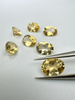 Cytryn fasetowany owal 8x6 mm
