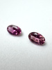 Turmalin fasetowany różowy owal 5 x 3 mm