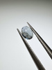 Turmalin fasetowany niebieski owal 4x3 mm