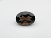 Kwarc dymny owal fasetowany 8x6 mm