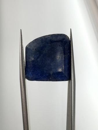 Szafir niebieski naturalny fasetowany nieregularny 19,5x18 mm