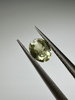 Turmalin fasetowany zielony owal 5 x 4 mm