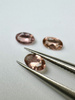 Turmalin fasetowany jasny różowy owal 5 x 3 mm