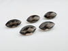 Kwarc dymny markiza fasetowany 6x3 mm