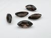 Kwarc dymny markiza fasetowany 7x3.5 mm
