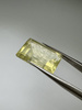 Lemon kwarc naturalny fasetowany prostokąt 18 x 12 mm