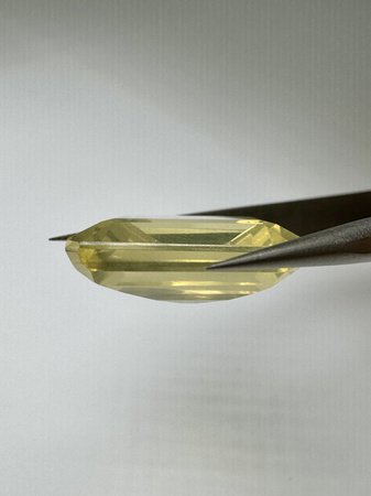 Lemon kwarc naturalny fasetowany oktagon 21 x 19 mm