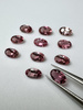 Turmalin fasetowany różowy owal 5 x 3 mm