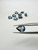 Topaz london blue gruszka fasetowany 8x6 mm