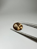 Turmalin fasetowany miedziany owal 4x3 mm