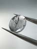 Kwarc z rutylem owal kaboszon 15,2x12 mm