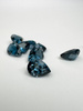 Topaz london blue gruszka fasetowany 8x6 mm
