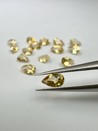 Cytryn gruszka fasetowany 5x3 mm