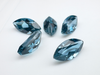 Topaz london blue markiza fasetowany 8x4 mm