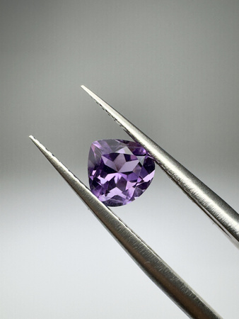 Ametyst naturalny fasetowany gruszka 6x6 mm