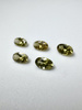 Turmalin fasetowany zielony owal 5 x 3 mm