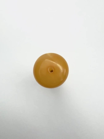 Bursztyn bałtycki naturalny Islamski koralik modlitewny Imam Minaret Tasbih 36,3x12,9 mm