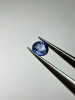 Szafir niebieski naturalny fasetowany okrągły fi 3,51 mm