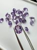 Ametyst naturalny fasetowany owal 9x7 mm