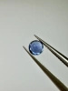 Szafir niebieski naturalny fasetowany okrągły fi 4,03 mm