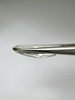 Zielony ametyst prasiolit fasetowany owal 29 x 12 mm