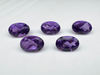 Ametyst owal fasetowany 6x4 mm