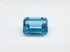 Topaz niebieski oktagon fasetowany 8x6 mm