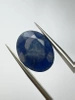 Szafir niebieski owal fasetowany 18,1x14 mm