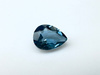 Topaz london blue gruszka fasetowany 4x3 mm
