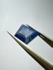 Szafir niebieski nieregularny fasetowany 23x15,9 mm
