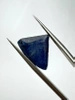 Szafir niebieski nieregularny fasetowany 14,4x12,5 mm