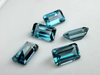 Topaz london blue oktagon fasetowany 5x3 mm