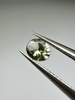 Turmalin fasetowany zielony owal 5 x 4 mm