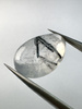 Kwarc z rutylem gruszka 23,7x19 mm
