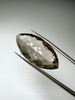 Kwarc dymny naturalny fasetowany markiza 39 x 18 mm