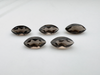Kwarc dymny markiza fasetowany 6x3 mm
